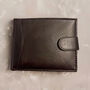 Personalised Message Leather Popper Wallet, thumbnail 4 of 5