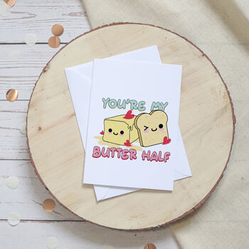 You're My Butter Half Valentine's Card, 4 of 7