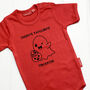 Your Favourite Trickster Personalised Babygrow/ T Shirt, thumbnail 3 of 9