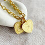 You And Me Personalised Initial Heart Necklace, thumbnail 4 of 8