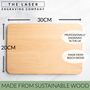 Engagement Personalised Engraved Wooden Chopping Board, thumbnail 3 of 7