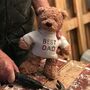 Father's Day Jellycat Bumbly Teddy 'Best Dad' Jumper, thumbnail 1 of 3