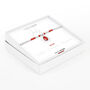 July Ruby Birthstone Charm Bracelet Gift, thumbnail 1 of 4
