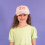 Be Cool Be Kind Slogan Children's Cap, thumbnail 2 of 3