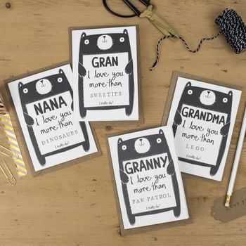 Birthday Card Grandma Gran Nan Nanna Nanny And More, 2 of 3