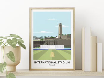 Personalised Print Gift Of Any Cricket Ground, 5 of 11