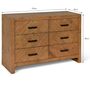 Chevron Chest Of Drawers, thumbnail 5 of 5