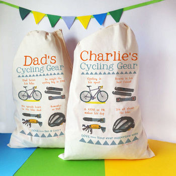 Personalised Cycling Story Sack, 2 of 12