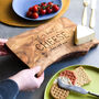 Personalised Olive Wood Chopping/Cheese Board, thumbnail 6 of 10