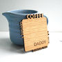 Personalised Tea Or Coffee Wood Coaster, thumbnail 1 of 7