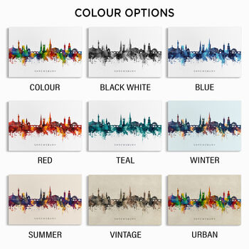 Shrewsbury Skyline Cityscape, 3 of 12