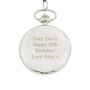 Gifts For Him Personalised Pocket Watch For Men, thumbnail 2 of 7