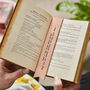 Personalised Leather Bookmark For Book Lover, thumbnail 1 of 6
