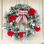 Candy Cane Forest Luxury Faux Christmas Wreath, thumbnail 4 of 10