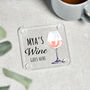 Personalised Clear Drinks Coaster, thumbnail 5 of 11