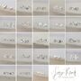Sterling Silver Mismatch Mini Studs, thumbnail 9 of 10