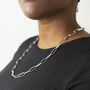 Ovale Necklace Sterling Silver Plated, thumbnail 1 of 4