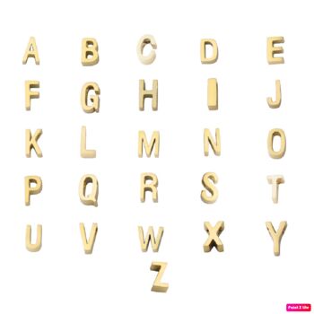 Personalised Alphabet Necklace, 2 of 7