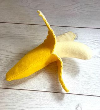 Pretend Play Felt Food Banana, 2 of 5