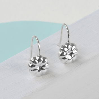 Sterling Silver Ditsy Flower Earrings, 2 of 4