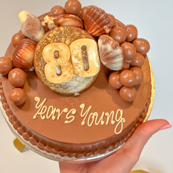 Mini 80th Birthday Smash Cake, 3 of 8