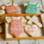 Personalised Hand Iced Godparent Cookie Letterbox Gift, thumbnail 2 of 3