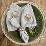 Honey Bee Napkin Ring Gold • Set Of Four, thumbnail 3 of 3