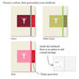 It's Wine O'clock! Personalised Wine Notebook, thumbnail 5 of 6