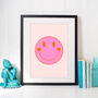 Love Smile Cute Emoji Print, thumbnail 4 of 4