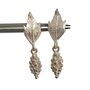 Elvish Leaf And Berry Earrings, Silver Nature Earrings, thumbnail 2 of 6