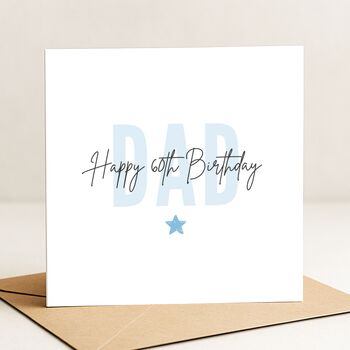60th Milestone Birthday Card For Dad, 2 of 7
