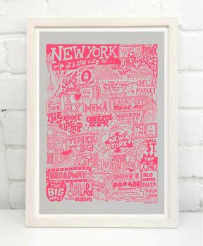 New York City Landmarks Print, 8 of 9