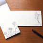 Japanese Illustrated Botanical Writing Pad, thumbnail 2 of 8