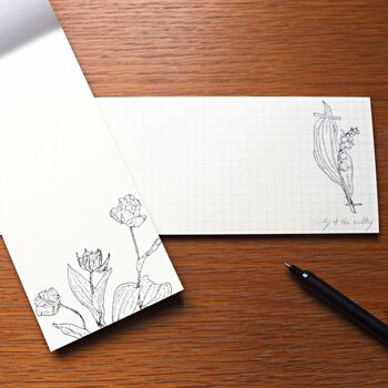 Japanese Illustrated Botanical Writing Pad, 2 of 8