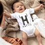 Personalised First Christmas Babygrow, thumbnail 2 of 6