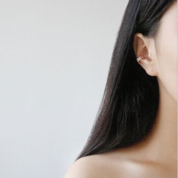 Sterling Silver Double Or Triple Ear Cuff, 2 of 8