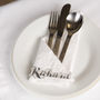 Personalised Wedding Party Name Place Settings, thumbnail 1 of 3