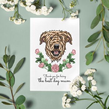 Persoanlised Airedale Terrier Birthday Card, 8 of 12