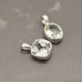 Green Amethyst Silver Necklace: February Birthstone, thumbnail 3 of 12