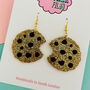 Cookie Glitter Earrings, thumbnail 2 of 2