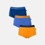 Women's Three Pack 'Citron Blue' Hipster Briefs, thumbnail 1 of 12