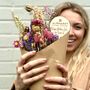 Personalised Dried Flower Bouquet, thumbnail 1 of 3