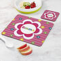 Personalised Girl's Floral Placemat Set, thumbnail 4 of 10