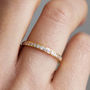 Fairtrade Eternity Half Diamond Cherish Ring, thumbnail 1 of 6