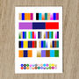 Personalised Secret Message Birthday Card Puzzle Art, thumbnail 9 of 12