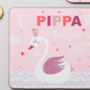 Personalised Kid's Swan Placemat Set, thumbnail 5 of 6