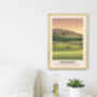 Binevenagh Aonb Travel Poster Art Print, thumbnail 3 of 8