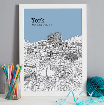 Personalised York Print, 7 of 10