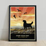 Limited Edition Golden Retriever Print: Dog Lovers Gift, thumbnail 5 of 7