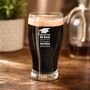 Graduation Gift Engraved Pint Glass, thumbnail 3 of 9